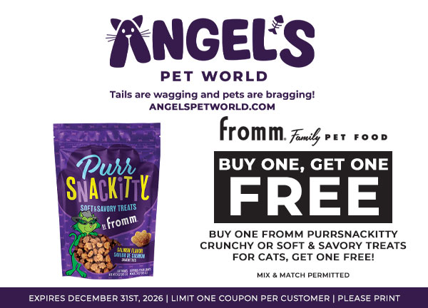 BOGO Fromm Purrsnackitty Crunchy or Soft & Savory Treats for Cats